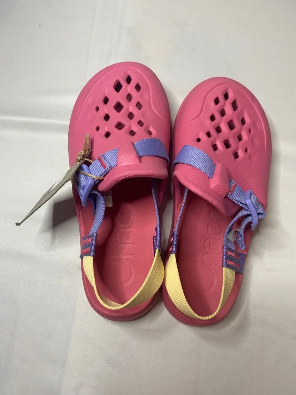 Chaco Chillos Clog Girls Size 5 Rose Pink Water Shoes JCH180362 NWT